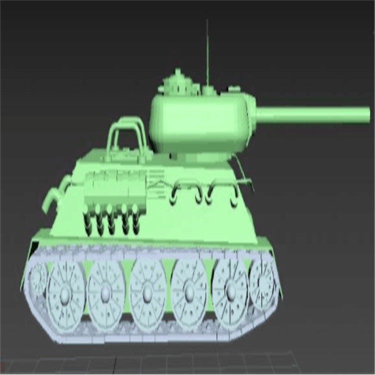 印江充气军用坦克模型